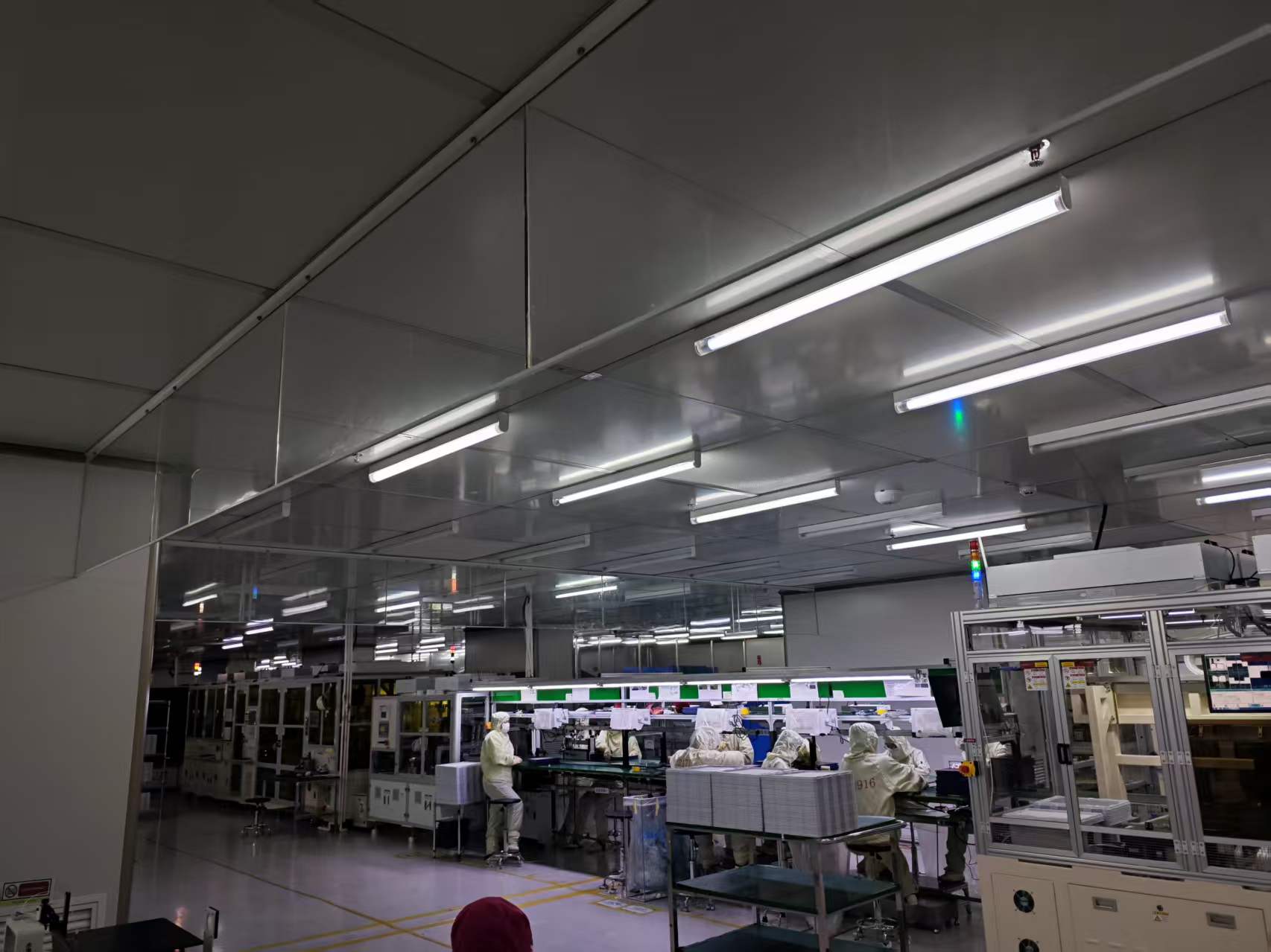 Cleanroom production environment
